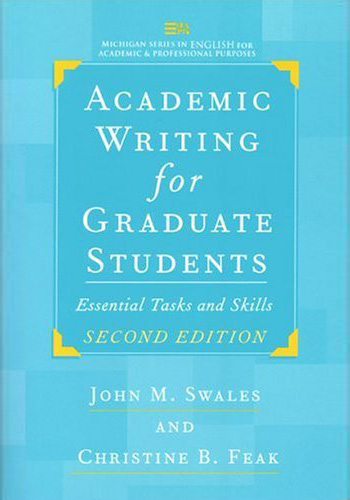 
			Academic writing for graduate students : Essential tasks and skills<br/>(2 nd.)
		