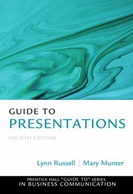 Guide to presentations, 4th Ed.